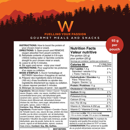 West Coast Kitchen - Protein Booster - Chicken Teriyaki