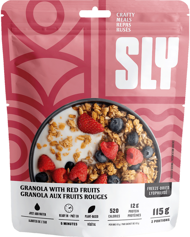 SLY Foods - Granola with Red Fruits