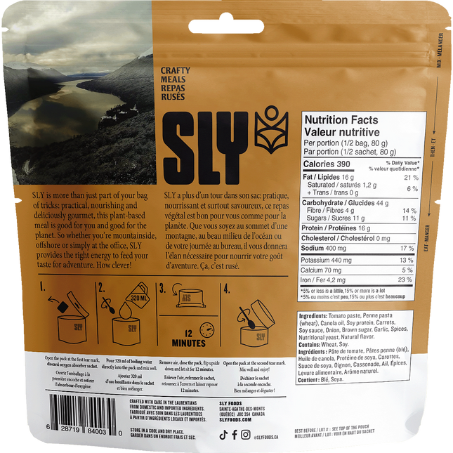 SLY Foods - Bolognese Pasta