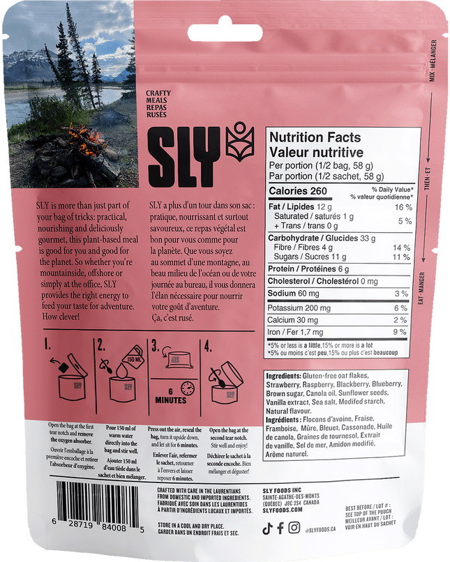 SLY Foods - Granola with Red Fruits