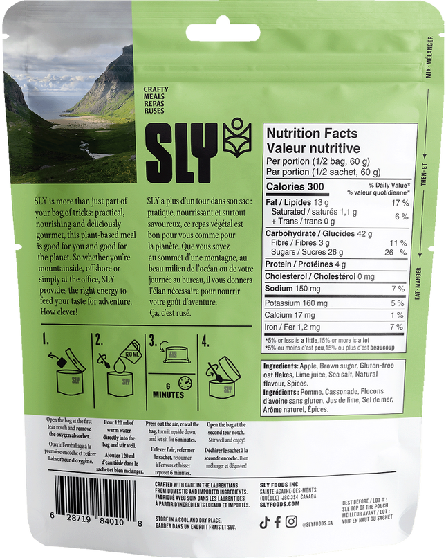 SLY Foods - Apple Crumble