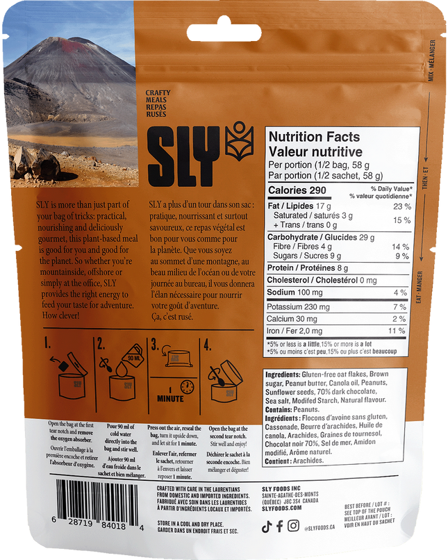 SLY Foods - Granola Choco & Peanuts