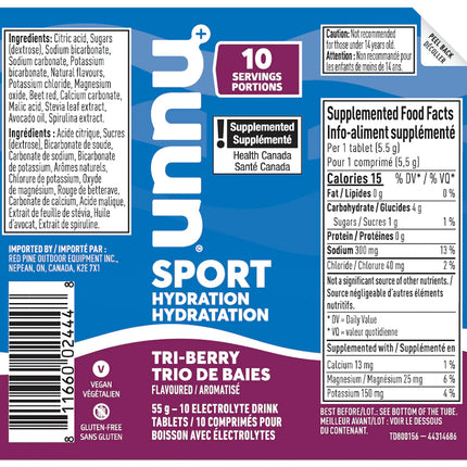 Nuun Sport - Triberry