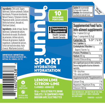 Nuun Sport - Lemon Lime