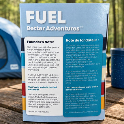 Fuel Better Bar - Fuel Better Adventures