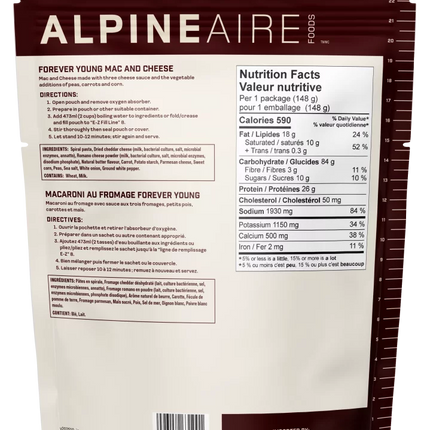 AlpineAire Forever Young Mac & Cheese