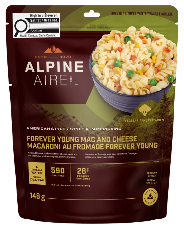 AlpineAire Forever Young Mac & Cheese