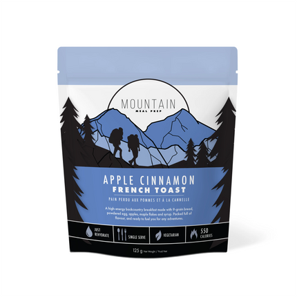 Mountain Meal Prep - Apple Cinnamon French Toast