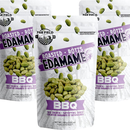 Far Field Foods - Roasted Edamame Beans - BBQ