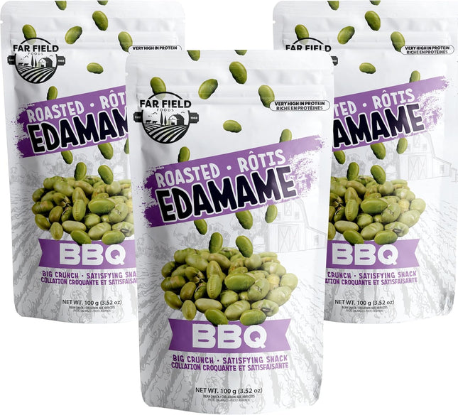 Far Field Foods - Roasted Edamame Beans - BBQ