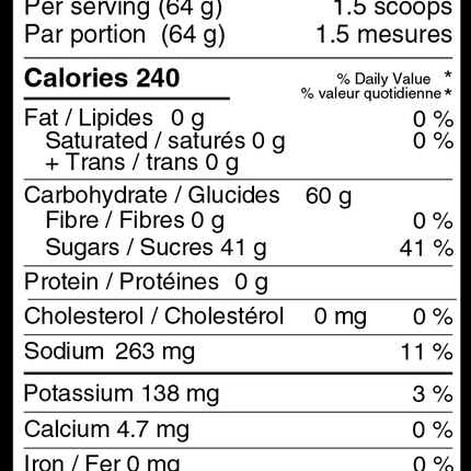 Näak - Energy Drink Mix - Neutral 60 - 960g