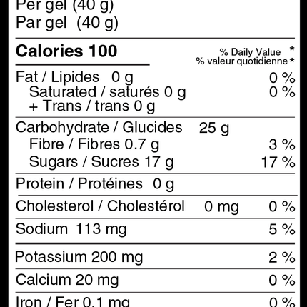 Näak - Boost Energy Gel - Neutral 25