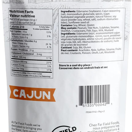 Far Field Foods - Roasted Edamame Beans - Cajun