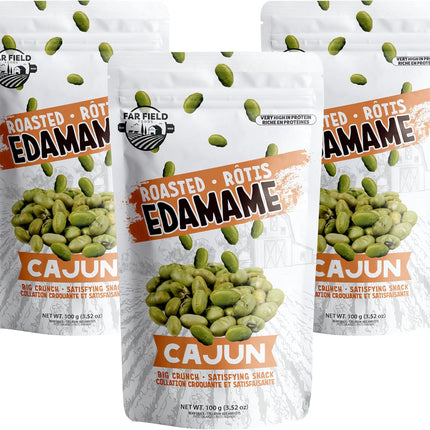 Far Field Foods - Roasted Edamame Beans - Cajun