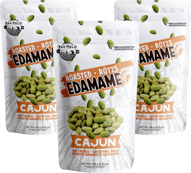 Far Field Foods - Roasted Edamame Beans - Cajun