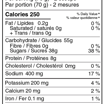 Näak - Energy Drink Mix - Neutral - 720g