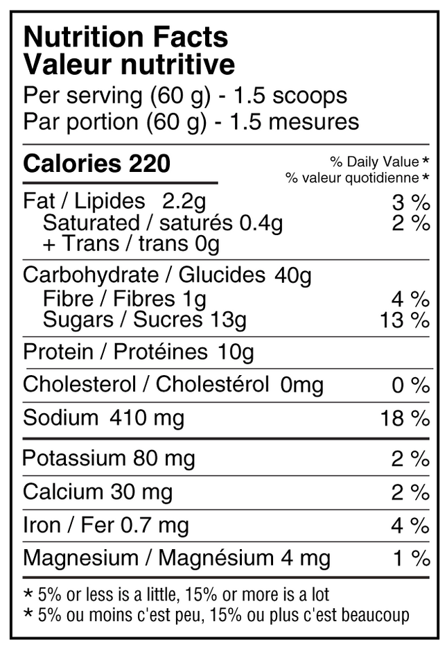 Näak - Complete Recovery Mix - Mango Coconut - 600g