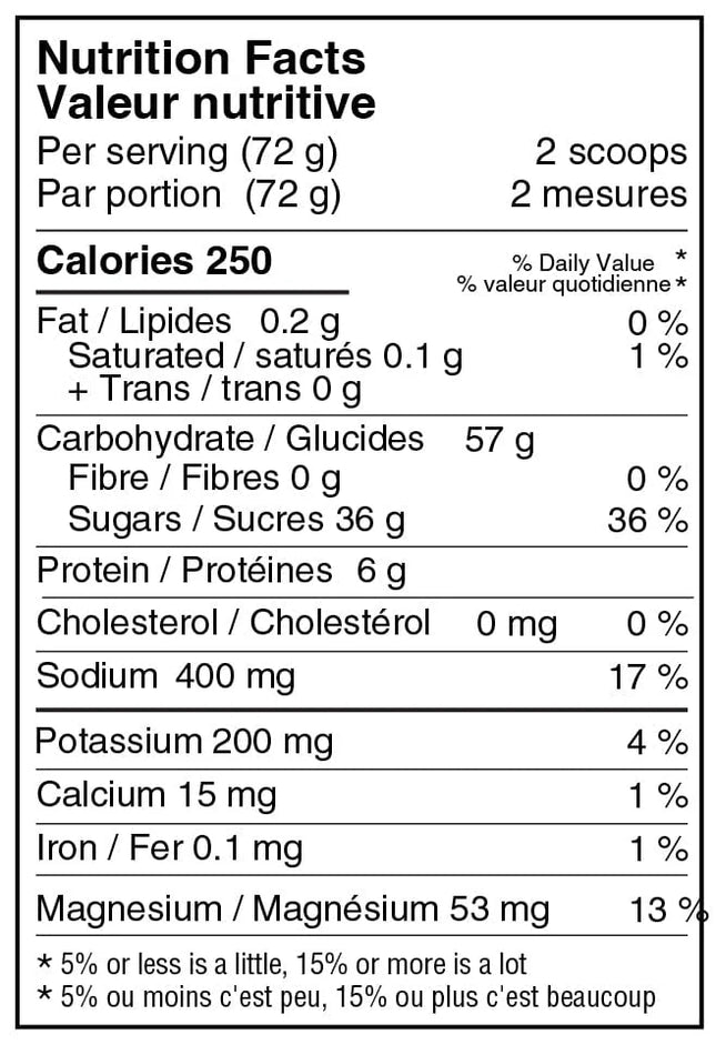 Näak - Energy Drink Mix - Pineapple Ginseng - 720g