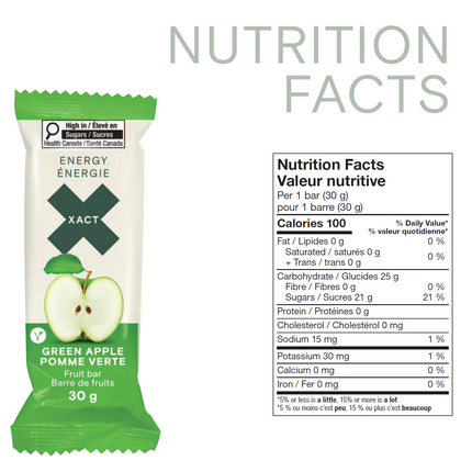 XACT - Green Apple Energy Bar