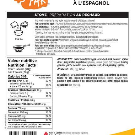 Happy Yak - Spanish Scrambled Eggs