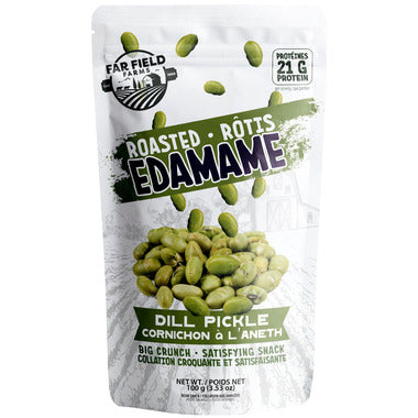 Far Field Foods - Roasted Edamame Beans - Dill Pickle