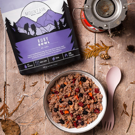 Ruby Ropes Food Mountain Meal Prep - Ruby Bowl – TrailFoods Provisions