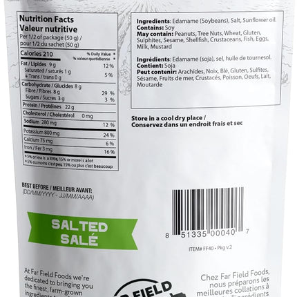 Far Field Foods - Roasted Edamame Beans - Salted