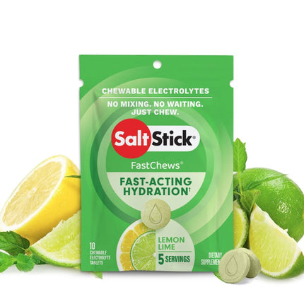 SaltSticks FastChews Lemon Lime 10 Count
