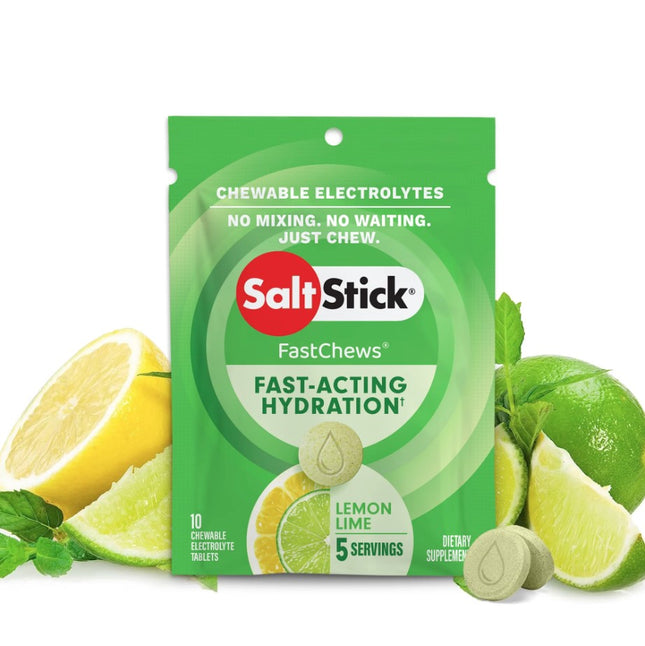 SaltSticks FastChews Lemon Lime 10 Count