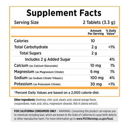SaltSticks FastChews Tart Orange 10 Count