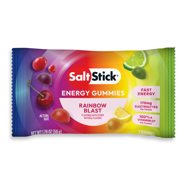SaltStick Rainbow Blast Energy Gummies
