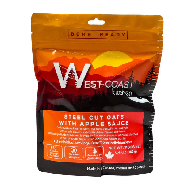 West Coast Kitchen - Steel Cut Oats with Apple Sauce