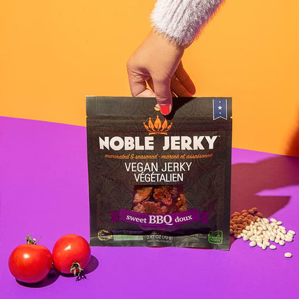 Noble Jerky - Vegan Jerky - Sweet BBQ
