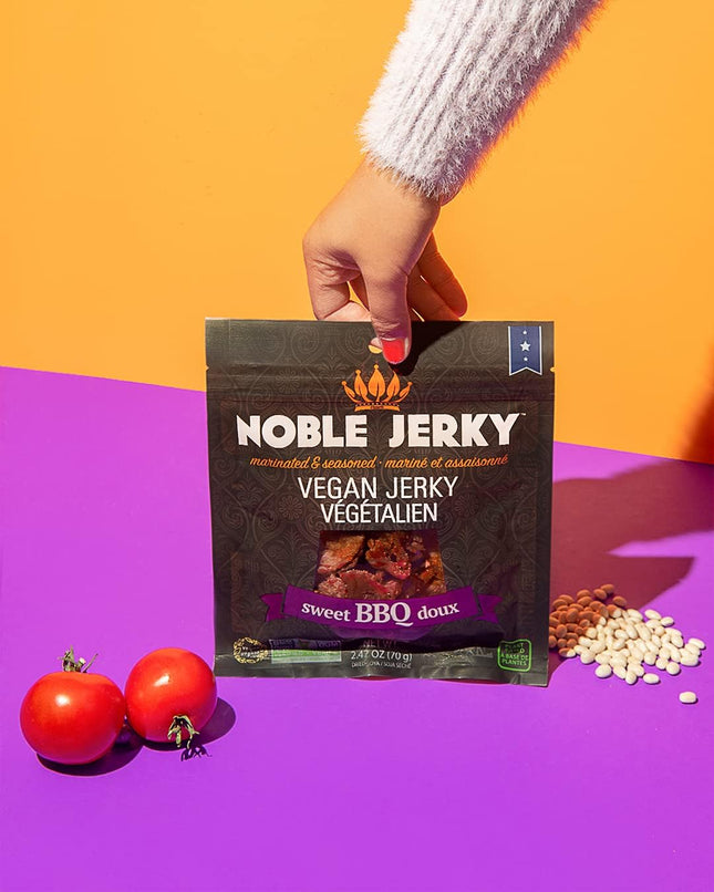 Noble Jerky - Vegan Jerky - Sweet BBQ