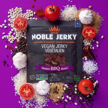 Noble Jerky - Vegan Jerky - Sweet BBQ