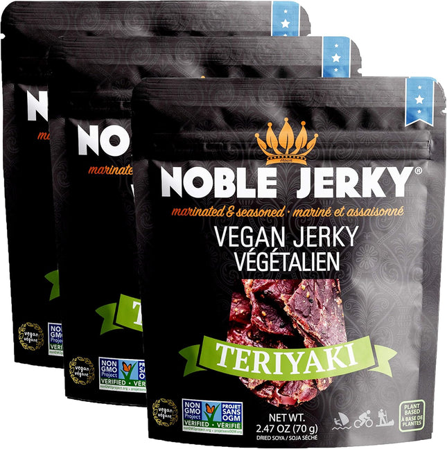 Noble Jerky - Vegan Jerky - Teriyaki