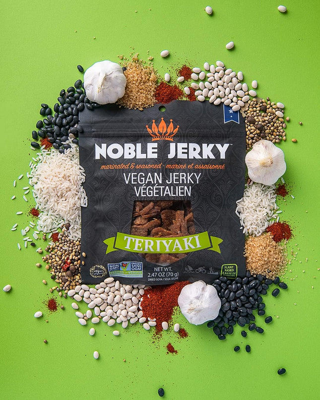 Noble Jerky - Vegan Jerky - Teriyaki