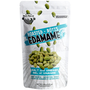Far Field Foods - Roasted Edamame Beans - Salt & Vinegar