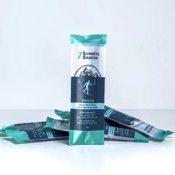 7 Summits Snacks - Vinson Dark Chocolate - Energy Bar