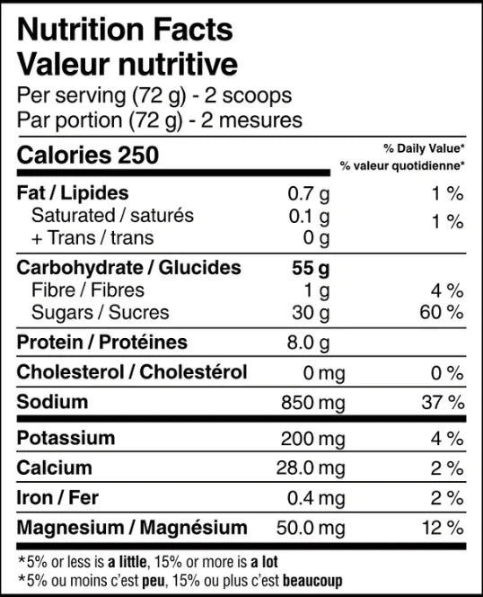 Näak - Energy Drink Mix - Salted Soup - 720g