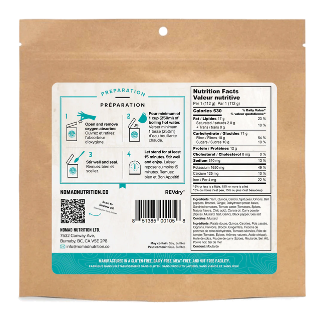 Nomad Nutrition - Caribbean Curry