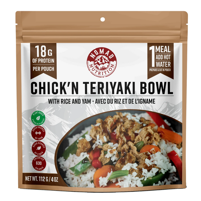 Nomad Nutrition - Chick'n Teriyaki Bowl