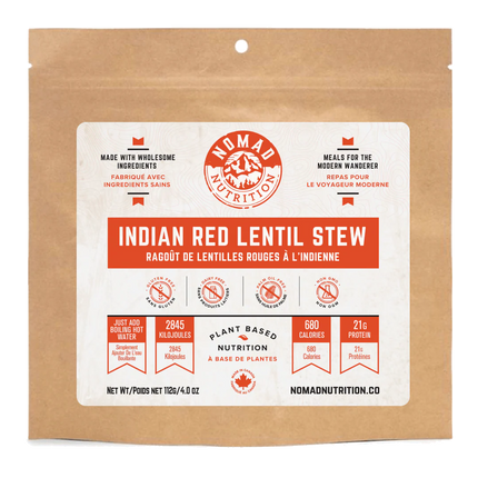 Nomad Nutrition - Indian Red Lentil Stew