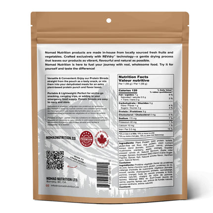 Nomad Nutrition - Protein Shreds - Southwest BBQ