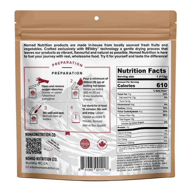 Nomad Nutrition - Kathmandu Curry